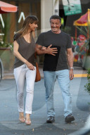 PEOPLE - Sylvester Stallone amüsiert sich bestens mit seiner Ehefrau Jennifer Flavin