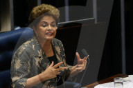 NEWS - Dilma Rousseff im Senat in Brasilia