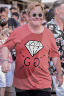 PEOPLE - Gute Stimmung bei Elton John in Portofino