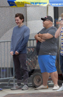PEOPLE - Tom Holland steht als Spider-Man vor der Linse