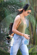 PEOPLE - Kendall Jenner auf dem Weg zu einem Freund in Hollywood