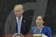 NEWS - Mexico: Donald Trump trifft Präsident Enrique Pena Nieto