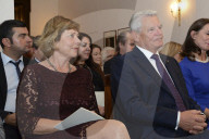 NEWS - Bonn: Bundespräsident Gauck singt an einer Musikveranstaltung
