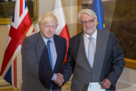 NEWS - Der britische Aussenminister Boris Johnson besucht den Osten Europas