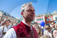 NEWS - FPÖ Kandidat auf Wahlkampftour in Lienz