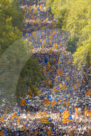 NEWS - Spanien: Hunderttausende Katalanen fordern Unabhängigkeit