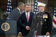 NEWS - Remember 9/11: US Präsident Barack Obama bei einer Gedenkveranstaltung am Pentagon