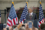 NEWS - Remember 9/11: US Präsident Barack Obama bei einer Gedenkveranstaltung am Pentagon