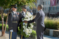 NEWS - Remember 9/11: US Präsident Barack Obama bei einer Gedenkveranstaltung am Pentagon