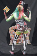 FEATURE - Körperkunst vom feinsten am Bodypainting Festival in Spanien