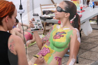 FEATURE - Körperkunst vom feinsten am Bodypainting Festival in Spanien