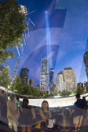 NEWS - 15 Jahre 9/11 - Lichter symbolisieren die Twin Towers