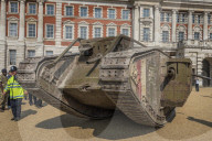NEWS - London: Panzer auf dem Trafalgar Square zur Erinnerung an die Schlacht von Somme