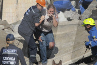 NEWS - Ukraine: Präsident Poroshenko am "Rescuer's Day" in Kozin