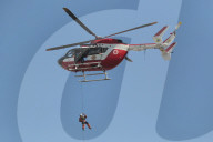 NEWS - Ukraine: Präsident Poroshenko am "Rescuer's Day" in Kozin