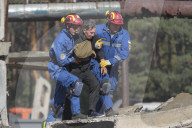 NEWS - Ukraine: Präsident Poroshenko am "Rescuer's Day" in Kozin