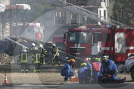 NEWS - Ukraine: Präsident Poroshenko am "Rescuer's Day" in Kozin