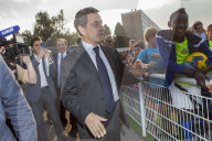 NEWS - Frankreich: Nicolas Sarkozy auf Wahlkampftour in Calais