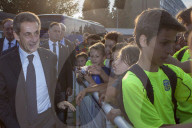 NEWS - Frankreich: Nicolas Sarkozy auf Wahlkampftour in Calais