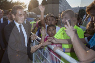 NEWS - Frankreich: Nicolas Sarkozy auf Wahlkampftour in Calais