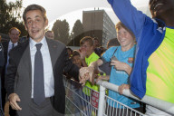 NEWS - Frankreich: Nicolas Sarkozy auf Wahlkampftour in Calais