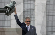 PEOPLE - New York: Andrea Bocelli singt vor der UNO-Generalversammlung
