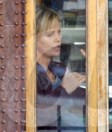 PEOPLE - Charlize Theron auf dem Set zu "Tully" in Vancouver
