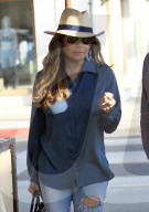 PEOPLE -  La Toya Jackson mit Freund Jeffre in Beverly Hills unterwegs