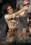 PEOPLE - Jennifer Lopez auf dem Set zu "Shades of Blue"
