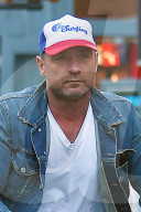 EXKLUSIV - Liev Schreiber radelt ohne seine Naomi durch New York