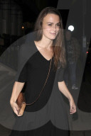 PEOPLE - Lady in Black: Keira Knightley in London unterwegs