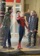 PEOPLE - Tom Holland auf dem Set zu "Spiderman: Homecoming"