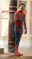 PEOPLE - Tom Holland auf dem Set zu "Spiderman: Homecoming"