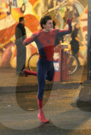 PEOPLE - Tom Holland auf dem Set zu "Spiderman: Homecoming"