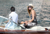 EXKLUSIV - Positano: Gisele Bundchen und Tom Brady verliebt auf einer Bootstour