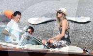 EXKLUSIV - Positano: Gisele Bundchen und Tom Brady verliebt auf einer Bootstour