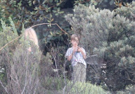 EXKLUSIV - Malibu: Die Jolie-Pitt Kinder schauen sich den Sonnenuntergang an