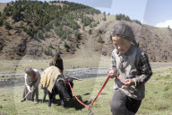 REPORTAGE - China: Tibetanische Hirten in Tagong