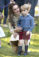 PEOPLE - Kate und William in Kanada: Kinderparty für George und Charlotte