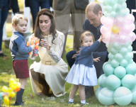 PEOPLE - Kate und William in Kanada: Kinderparty für George und Charlotte