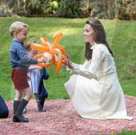 PEOPLE - Kate und William in Kanada: Kinderparty für George und Charlotte