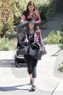 PEOPLE - Megan Fox nimmt ihr Baby-Sohn mit zum Coiffeur