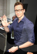 Tom Hiddleston at HuffPost Live, New York, America - 17 Oct 2015