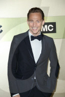 Celiberities pose for the AMC Networks Emmy after party