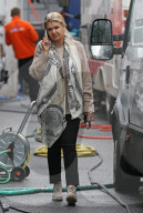 PEOPLE - Corinna Schumacher am telefonieren beim Rennen auf dem Hockenheimring