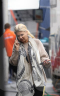PEOPLE - Corinna Schumacher am telefonieren beim Rennen auf dem Hockenheimring