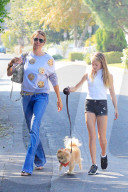 PEOPLE - Smile: Heidi Klum und Tochter Leni verbringen den Sonntag miteinander