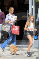 PEOPLE - Smile: Heidi Klum und Tochter Leni verbringen den Sonntag miteinander