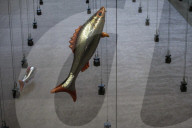 FEATURE - Fliegende Fische in der Tate Modern: Philippe Parreno stellt aus