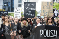 NEWS - Demonstration in Brüssel gegen das Abtreibungsgesetz in Polen